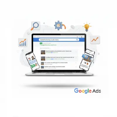Digital marketing experts at Kanzul analyzing SEO performance metrics and managing profitable Google Ads campaigns